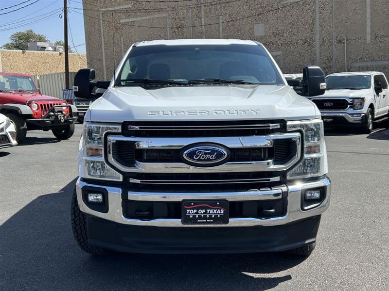2022 Ford F-250 SD XLT Crew Cab Short Bed 4WD White at Top of Texas Motors