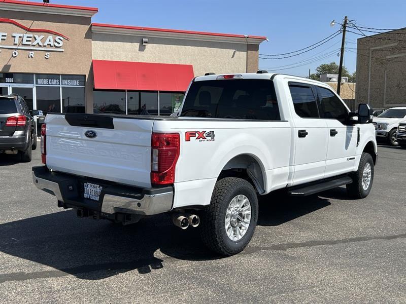 2022 Ford F-250 SD XLT Crew Cab Short Bed 4WD White at Top of Texas Motors
