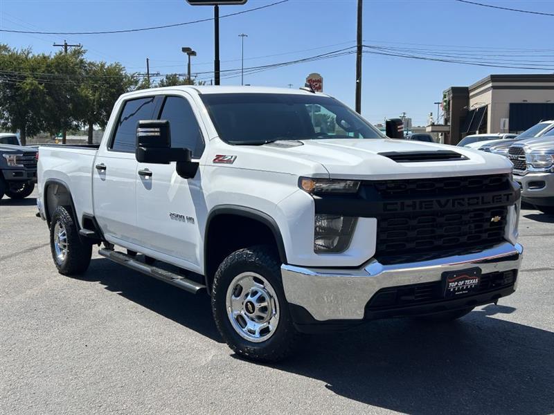 2023 Chevrolet Silverado 2500HD LT Crew Cab 4WD White at Top of Texas Motors