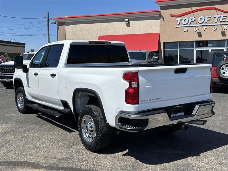 2023 Chevrolet Silverado 2500HD LT Crew Cab 4WD White at Top of Texas Motors