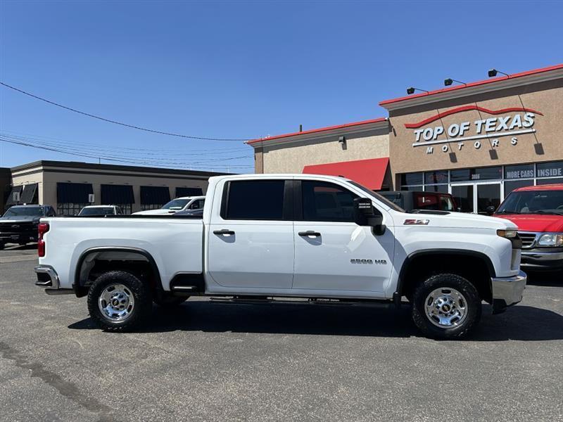 2023 Chevrolet Silverado 2500HD LT Crew Cab 4WD White at Top of Texas Motors