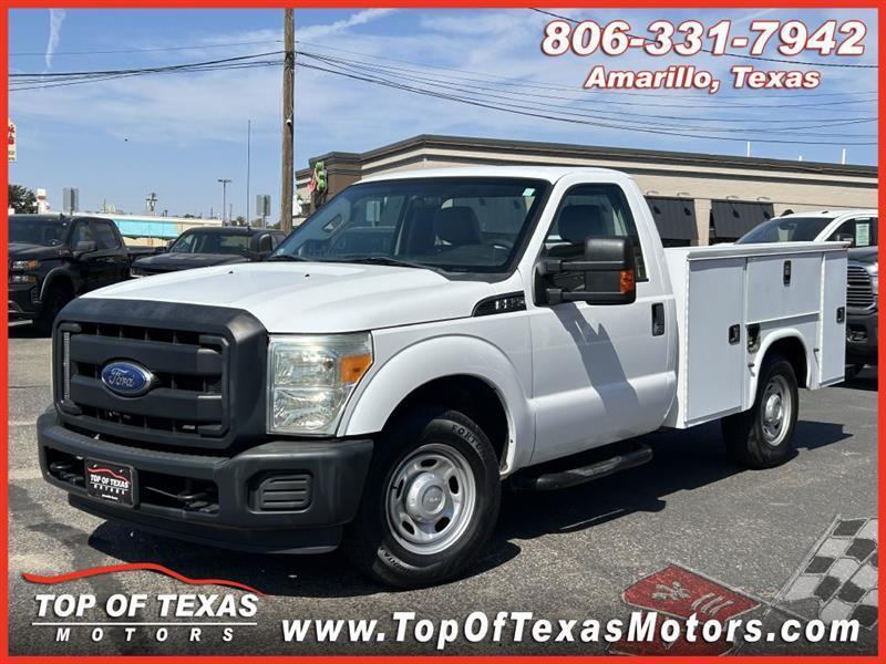 2015 Ford F-250 SD XLT 2WD White at Top of Texas Motors