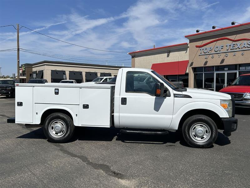 2015 Ford F-250 SD XLT 2WD White at Top of Texas Motors