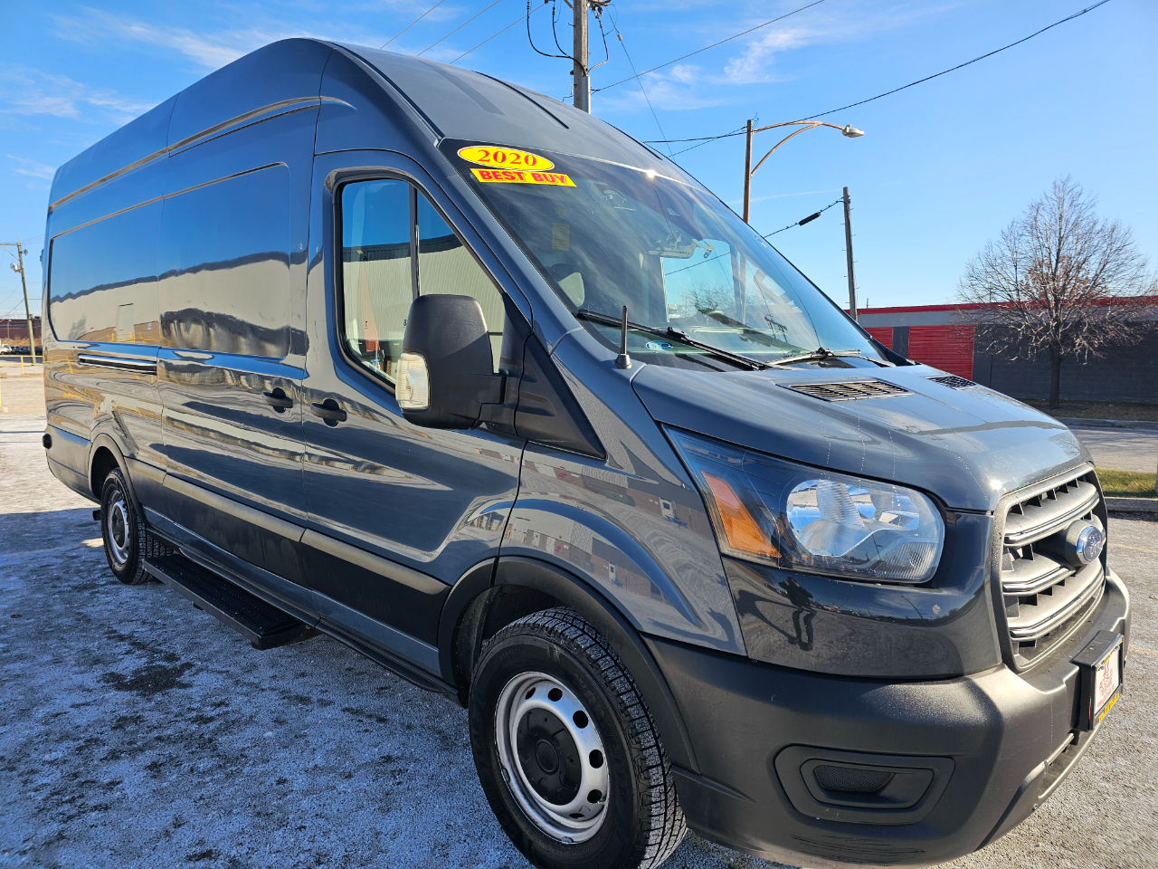 2020 Ford Transit Cargo Van T-250 148" EL Hi Rf 9070 GVWR RWD's photo