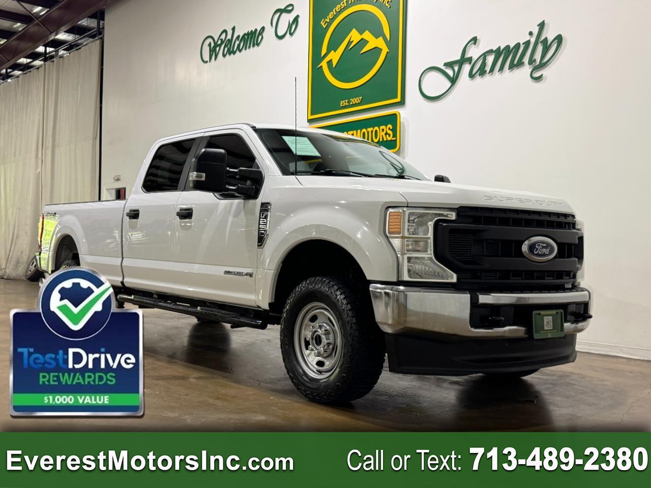 2022 Ford Super Duty F-250 SRW XL 4X4 CREWCAB LONG 6.7L V8 DIESEL