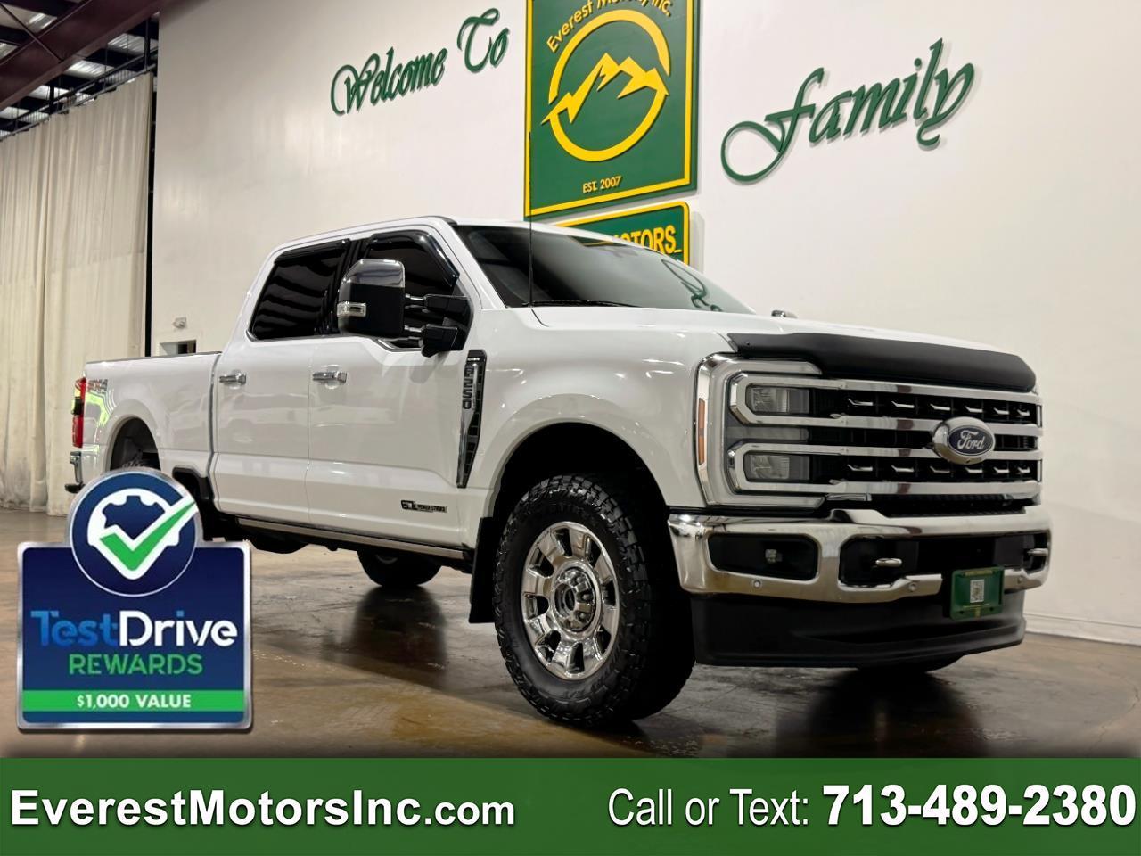 2024 Ford Super Duty F-250 SRW LARIAT ULTIMATE 4X4 CREWCAB SHORT 6.7L DIESEL 1OWN