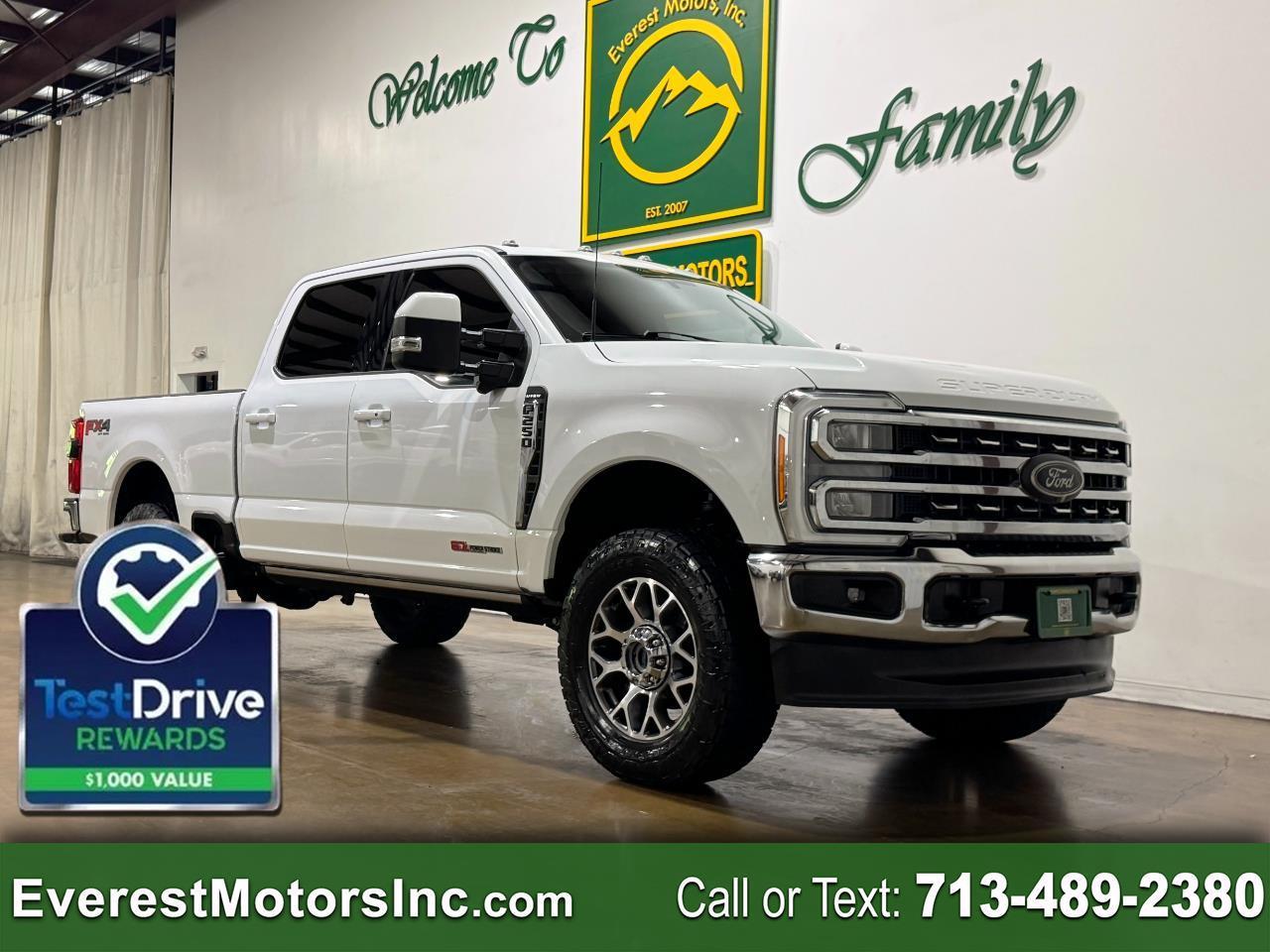 2023 Ford Super Duty F-250 SRW LARIAT 4X4 CREWCAB SHORT 6.7L V8 HO DIESEL TOW PKG