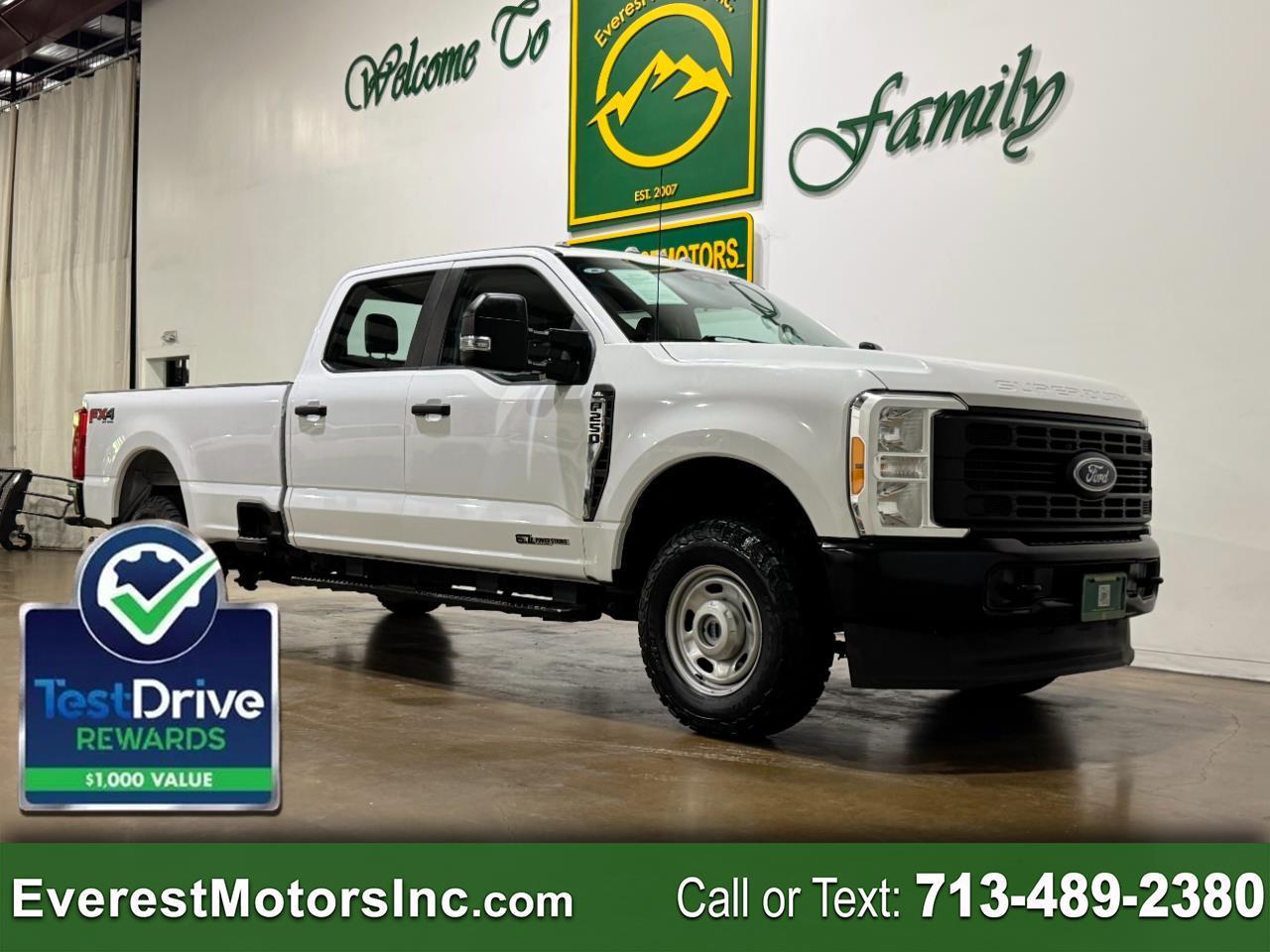 2023 Ford Super Duty F-250 SRW XL 4X4 CREWCAB LONG 6.7L V8 DIESEL 1OWNER