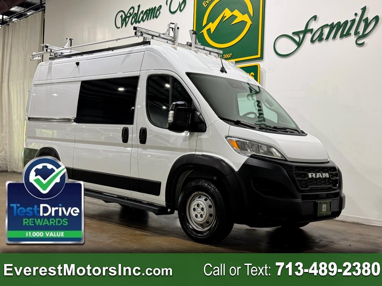 2023 RAM ProMaster Cargo Van 1500 HIGHROOF SHORT FWD 3.6L V6 GAS 1OWNER