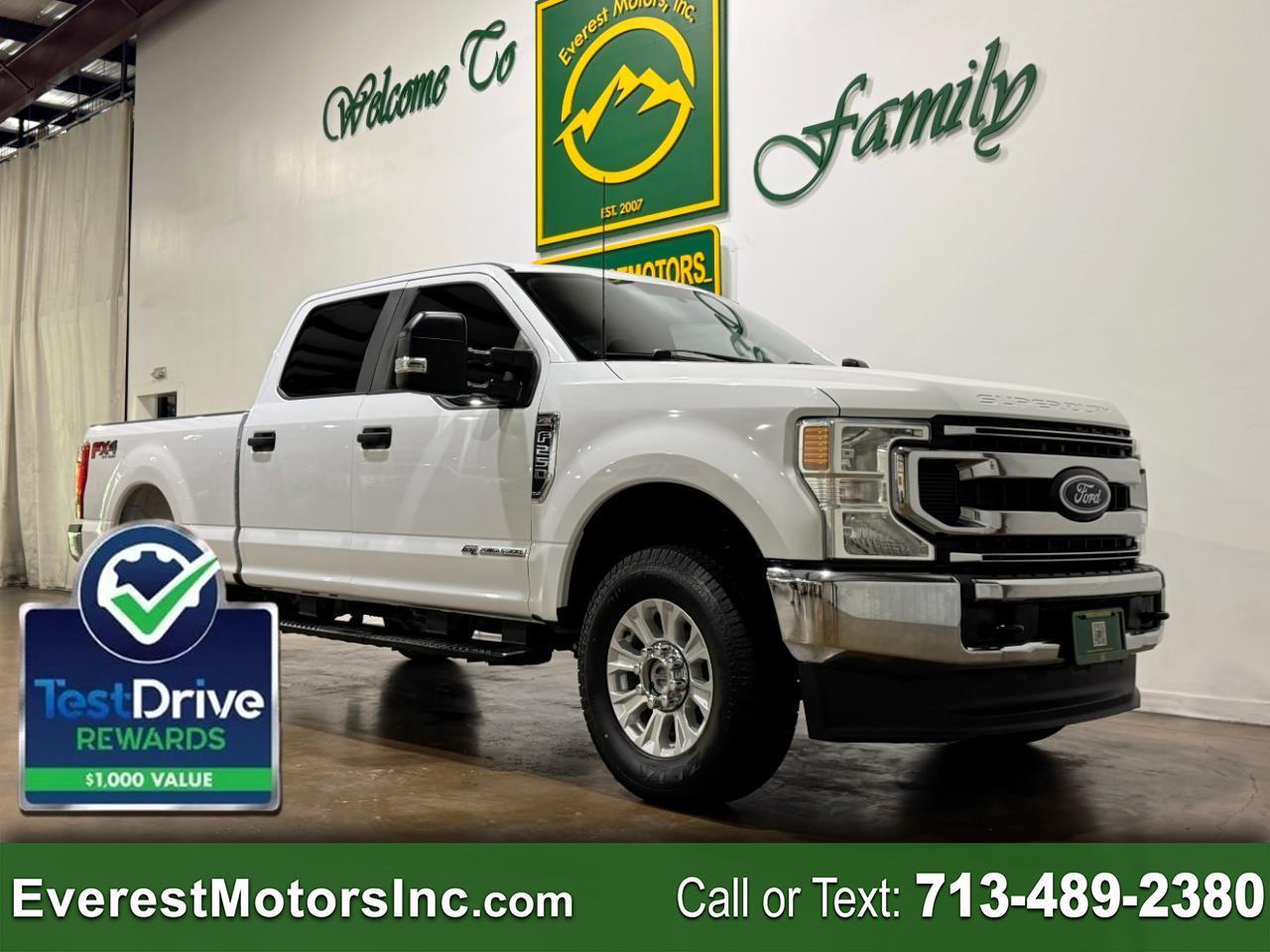 2022 Ford Super Duty F-250 SRW STX 4X4 CREWCAB SHORT 6.7L DIESEL 1OWNER FX4
