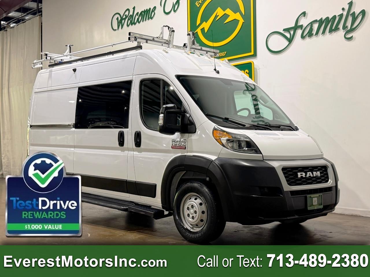 2021 RAM ProMaster Cargo Van 1500 HIGHROOF SHORT FWD 3.6L V6 GAS