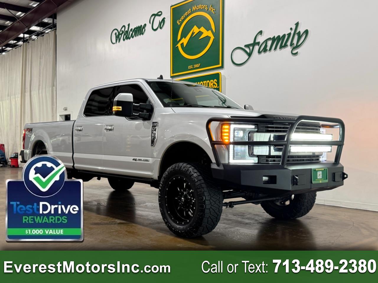 2019 Ford Super Duty F-350 SRW LARIAT ULTIMATE 4X4 CREWCAB LONG 6.7 DIESEL 1OWNER