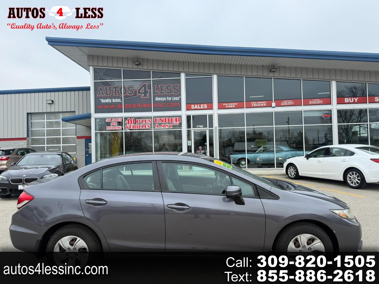2014 Honda Civic Sedan 4dr CVT LX's photo