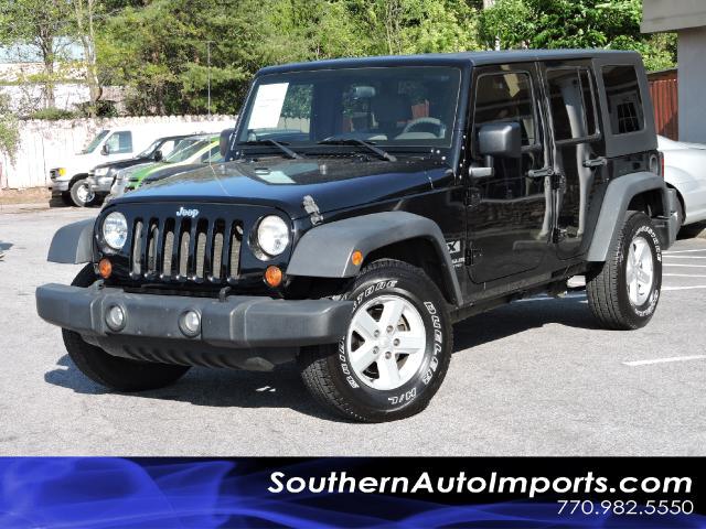 2007 Jeep wrangler 2wd unlimited x mpg