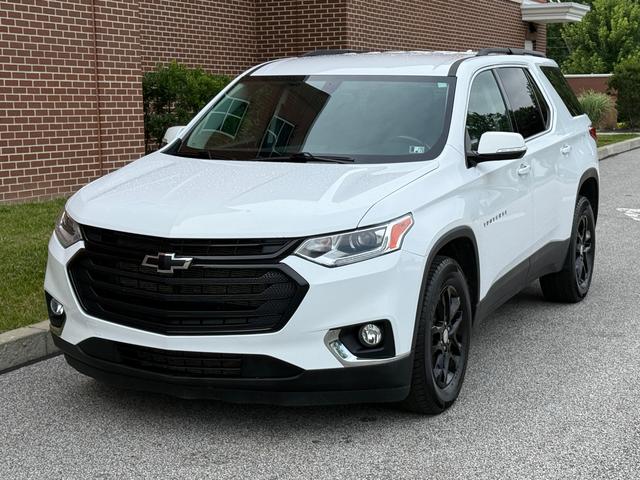 White 2020 Chevrolet Traverse SUV / Crossover Four-Wheel Drive 9-Speed Automatic