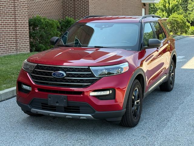 Red 2020 Ford Explorer SUV / Crossover All-Wheel Drive Automatic