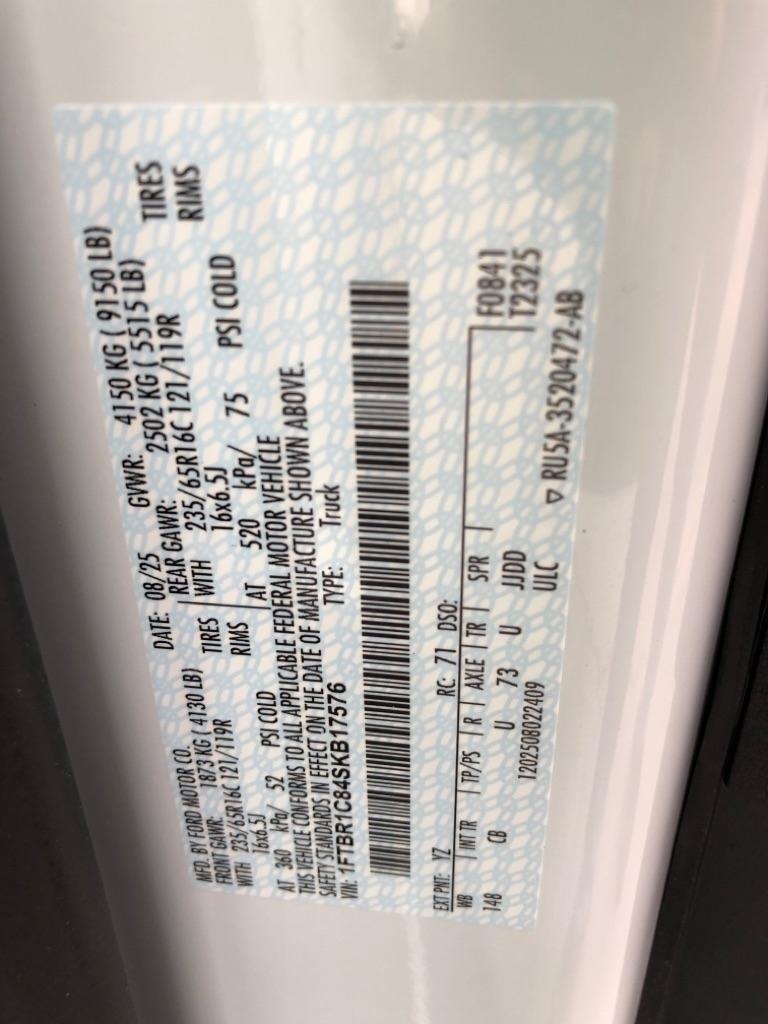 2025 Ford Transit T-250 WHITE at Premiere Auto Sales