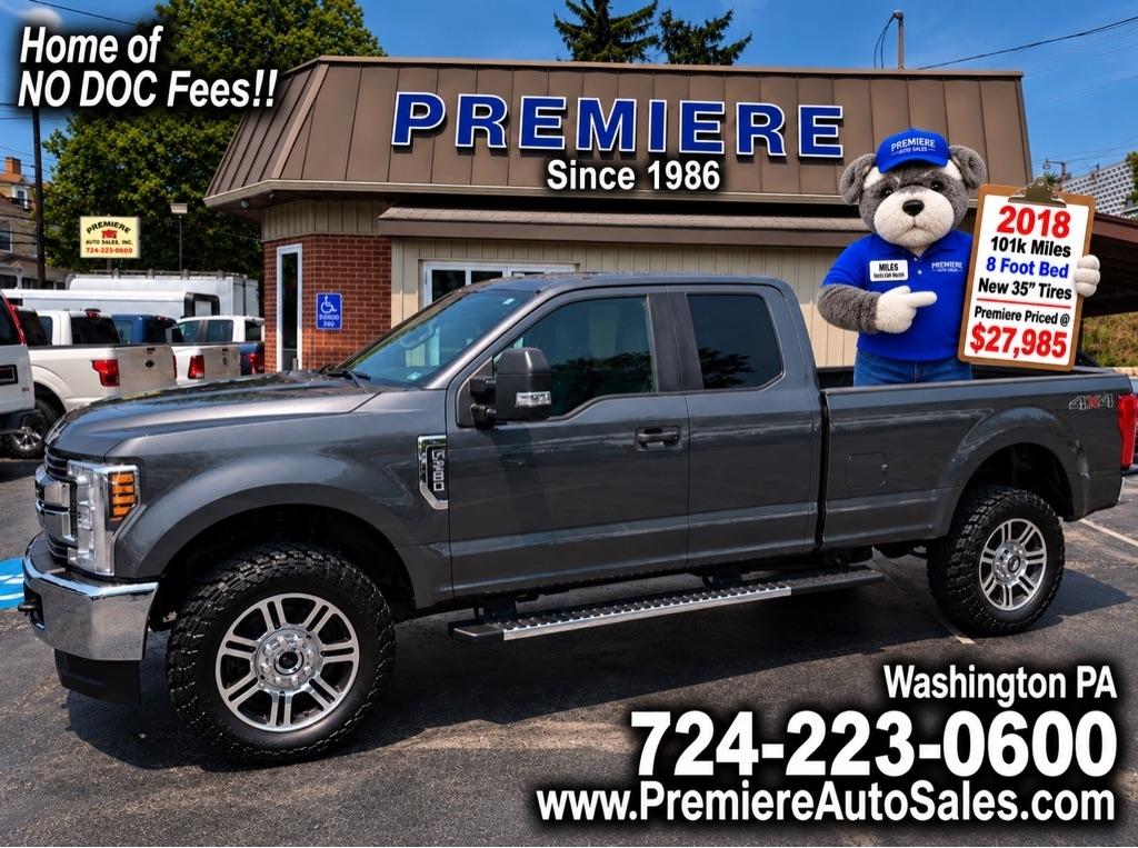 2018 Ford F-250 SD SUPER DUTY GRAY at Premiere Auto Sales