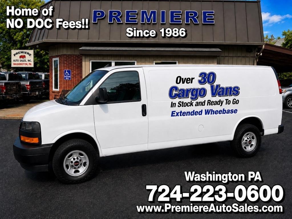 2023 GMC Savana G2500 WHITE at Premiere Auto Sales