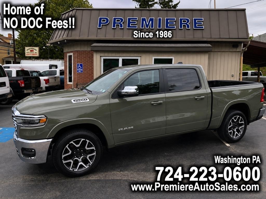 2026 RAM 1500 LARAMIE GREEN at Premiere Auto Sales