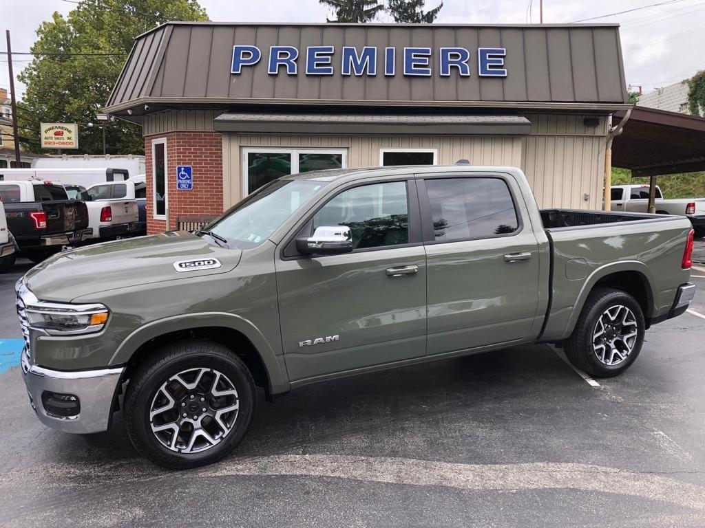 2026 RAM 1500 LARAMIE GREEN at Premiere Auto Sales