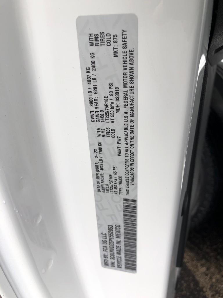 2023 RAM Promaster photo 35 of 36