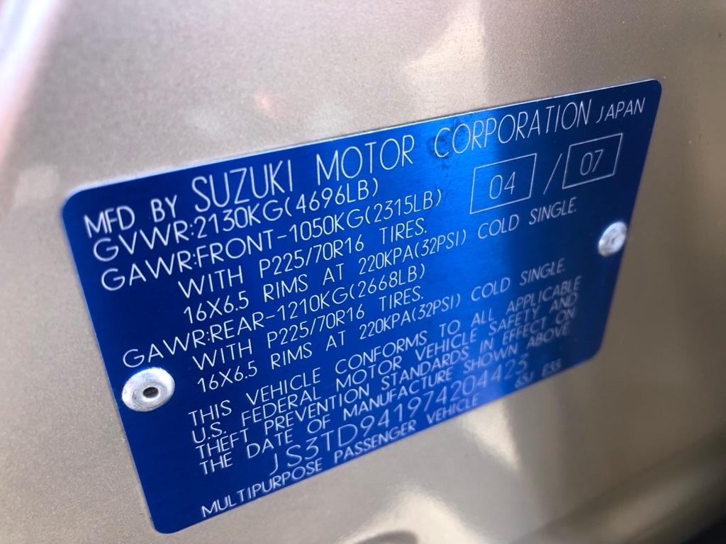 2007 Suzuki Grand Vitara photo 42 of 43