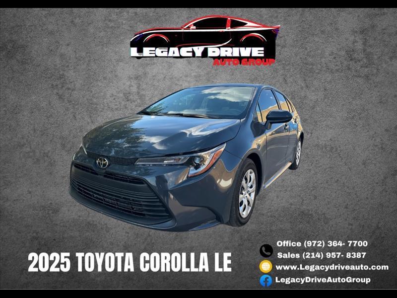 2025 Toyota Corolla LE