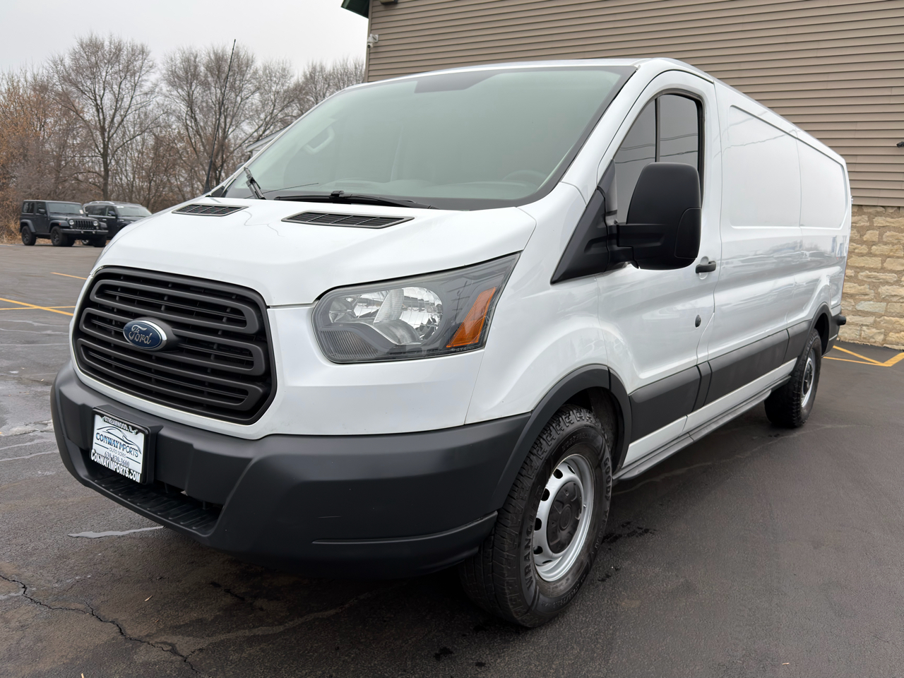 2015 Ford Transit Cargo Van T-150 148" Low Rf 8600 GVWR Swing-Out RH Dr's photo