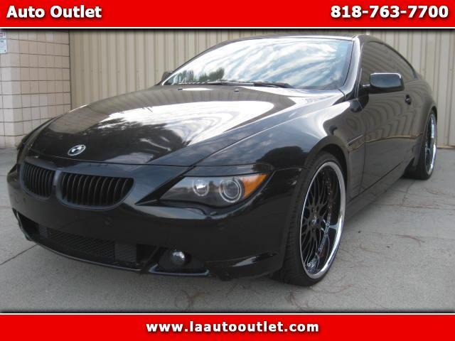 2006 BMW 6-Series 2006 BMW 650 I COUPE SPORTS PREMIUM PACKAGE IS CARFAX CERTIFIED SUPER CLEAN CAR A