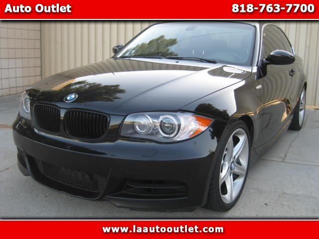 2008 BMW 1-Series 2008 BMW 1 SERIES 135I IS SUPER CLEAN 1 OWNER CAR BLACK ON BLACK LEATHER AUTOMAT