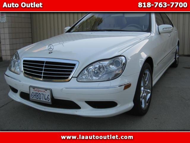 2006 Mercedes S-Class 2006 MBZ S430 SPORTS PACKAGE IS CARFAX CERTIFED SUPER CLEAN CAR WHITE WITH CR