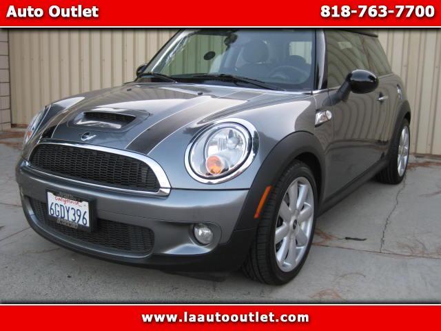 2009 MINI Cooper 2009 MINI COOPER S IS CARFAX CERTIFIED SUPER CLEAN CAR GRAY WITH BLACK LETHER SEAT