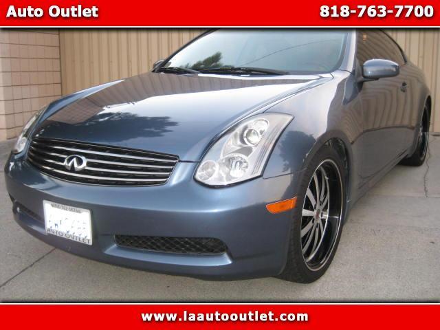 2007 Infiniti G35 2007 INFINITI G35 COUPE IS CARFAX CERTIFIED SUPER CLEAN CAR AUTOMATIC HAS 69643 M