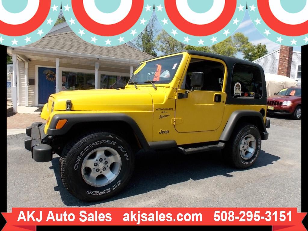 Used 2001 Jeep Wrangler, $9398