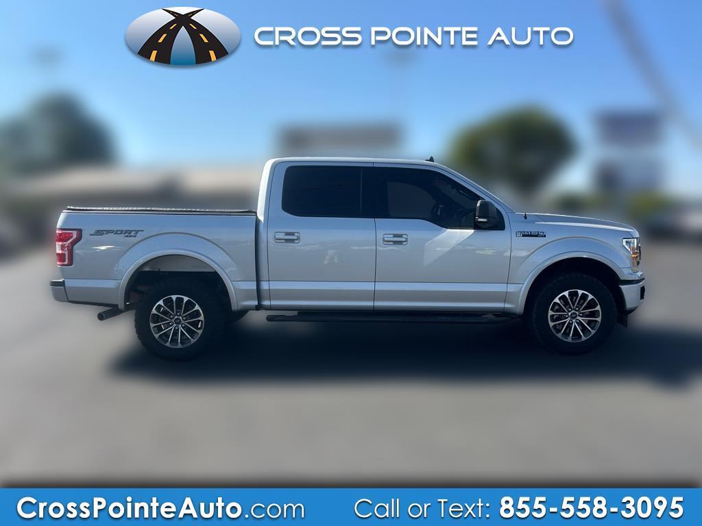 2019 Ford F-150 XL 4WD SuperCrew 5.5' Box Silver at Cross Pointe Auto