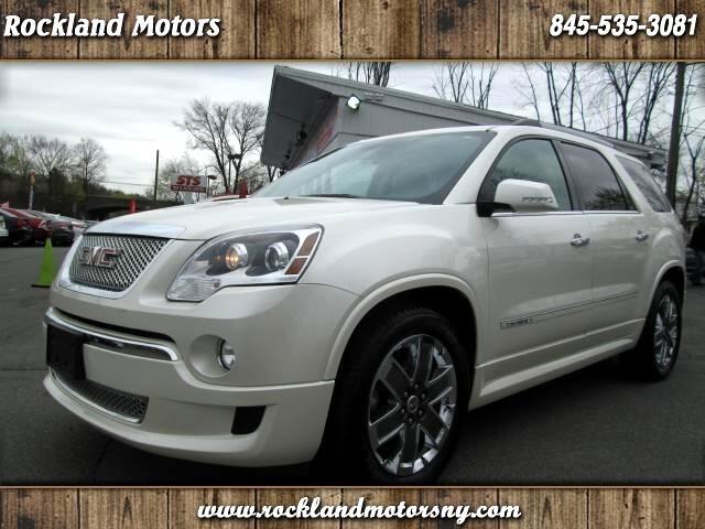 2011 GMC Acadia DISCLAIMER WE MAKE EVERY EFFORT TO PRESENT INFORMATION THAT IS ACCURATE HOWEVER IT