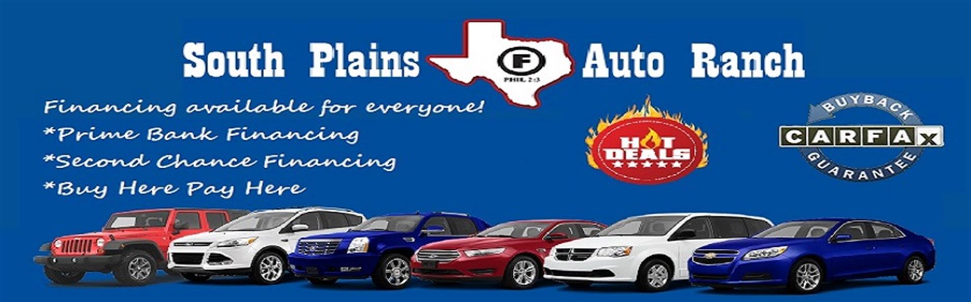 Used Cars Plainview TX Used Cars & Trucks TX South Plains Auto Ranch