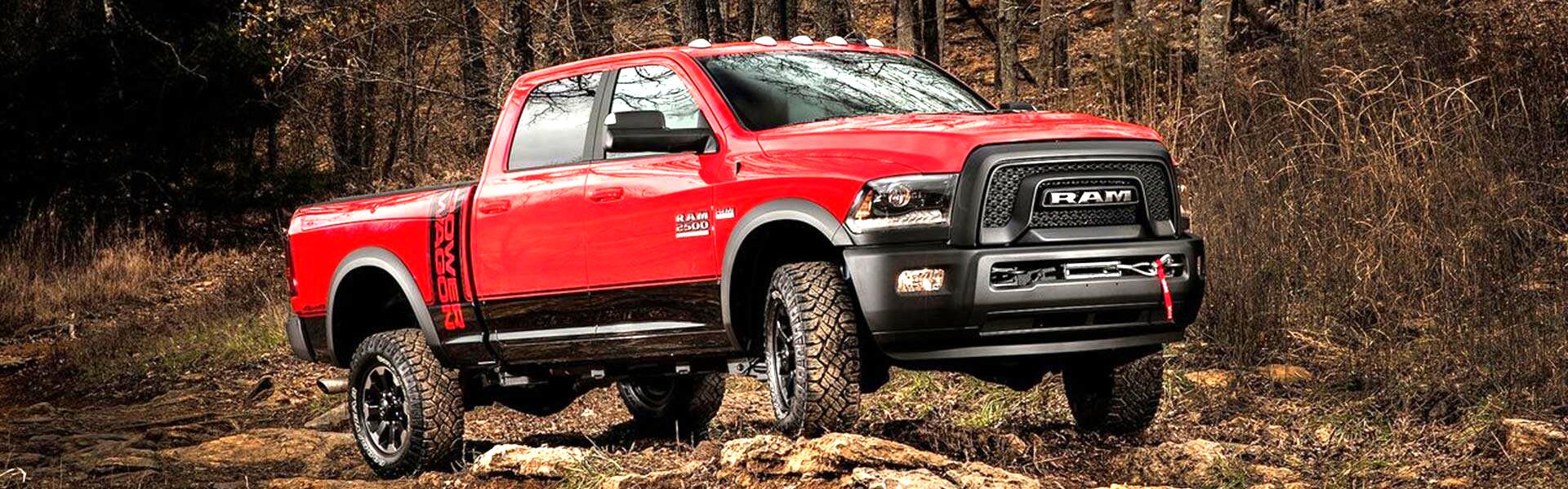 We have trucks that get you around in the mud.