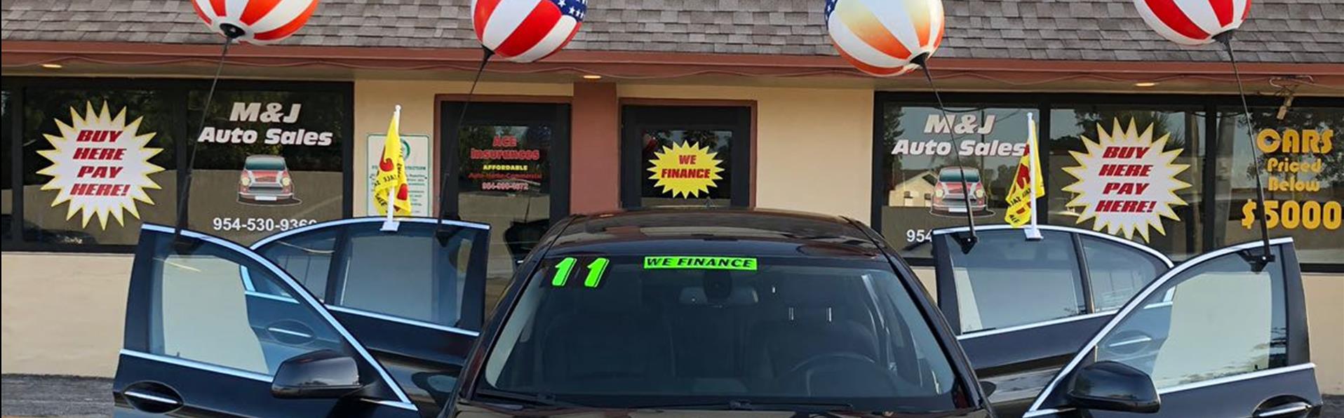 Used Cars FT. LAUDERDALE FL Used Cars & Trucks FL M & J United Auto