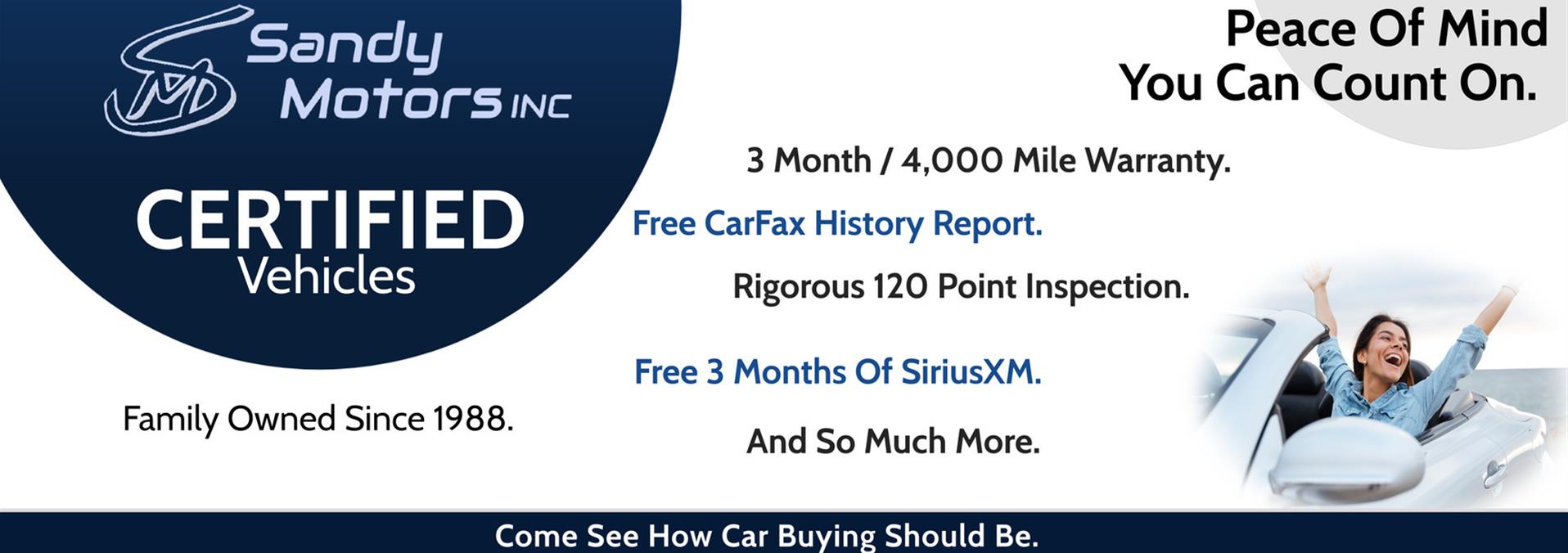 PreOwned Cars Coventry RI New & Used Cars,Trucks & SUVS RI Sandy