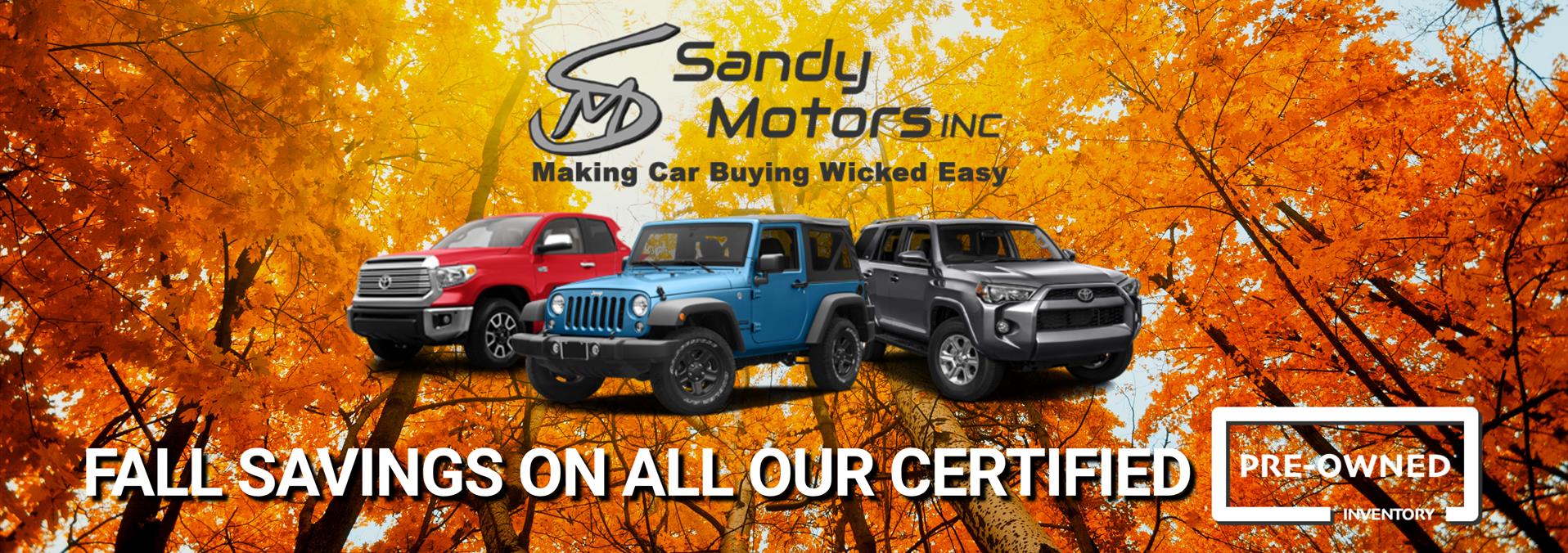 PreOwned Cars Coventry RI New & Used Cars,Trucks & SUVS RI Sandy