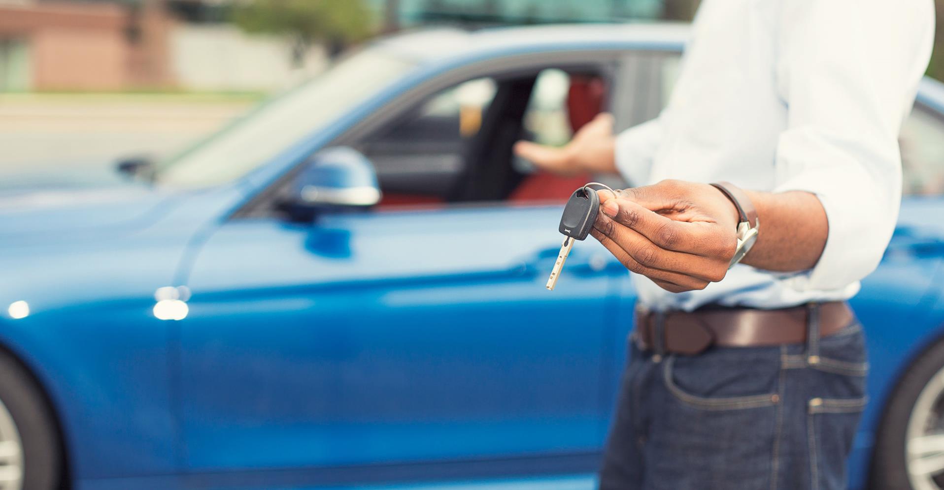 Sign and drive away.