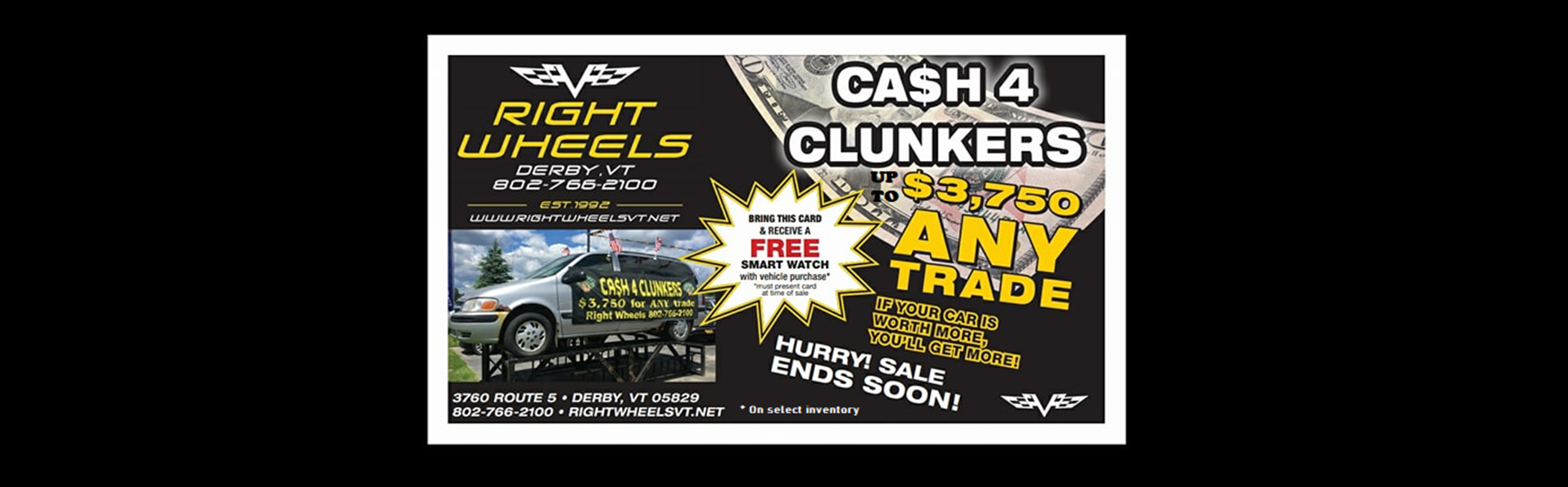 Used Cars Derby VT Used Cars & Trucks VT Right Wheels, LLC.