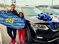 Happy customers: I got my ride at 615