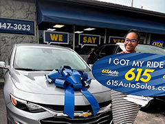 Happy customers: I got my ride at 615