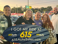 Happy customers: I got my ride at 615