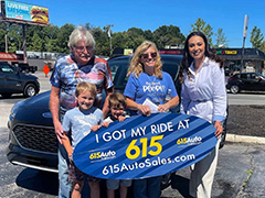 Happy customers: I got my ride at 615