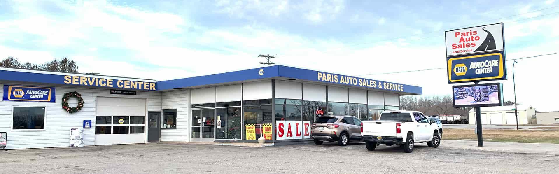 Used Cars Big Rapids MI Used Cars & Trucks MI Paris Auto Sales
