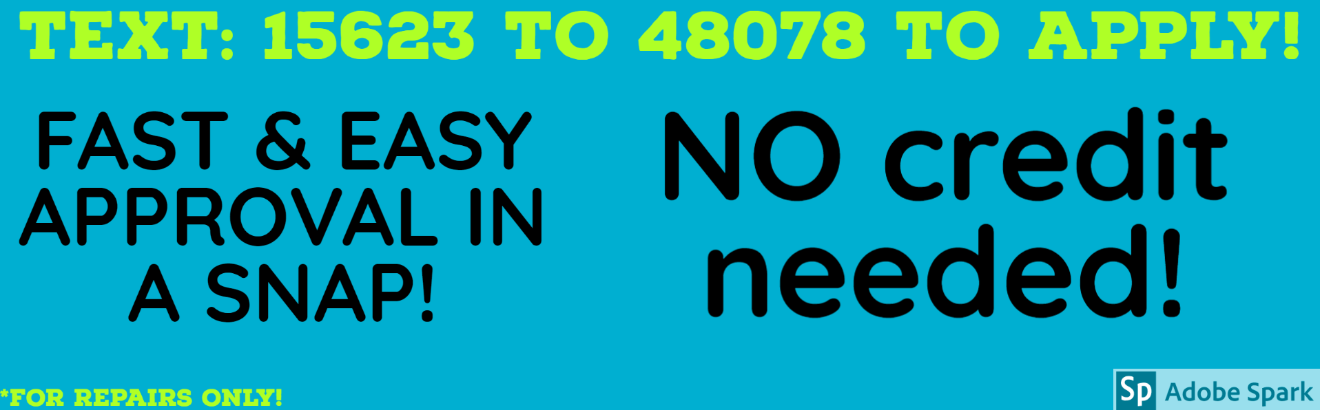 Click Here for Financing on Repairs
